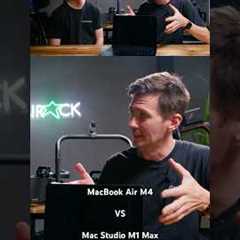 MacBook Air M4 VS Mac Studio M1 Max #macbook #apple