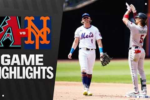 D-backs vs. Mets Game Highlights (5/1/25) | MLB Highlights