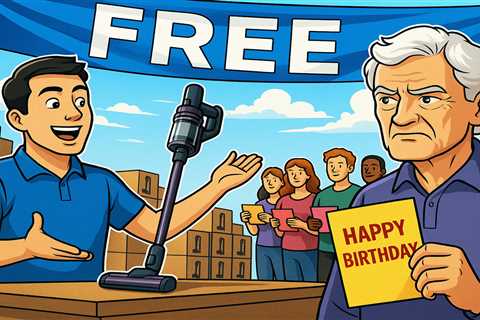 Samsung's cheeky birthday stunt: FREE £1,199 vacuum cleaners for 78 lucky Brits