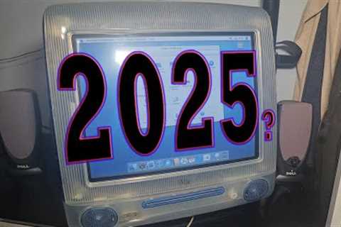 Will This Ancient Apple Computer Still Work in 2025? iMac G3 restoration