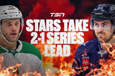 The Stars run away with Game 3 in the third period | TSN Postgame Hot Zone Panel