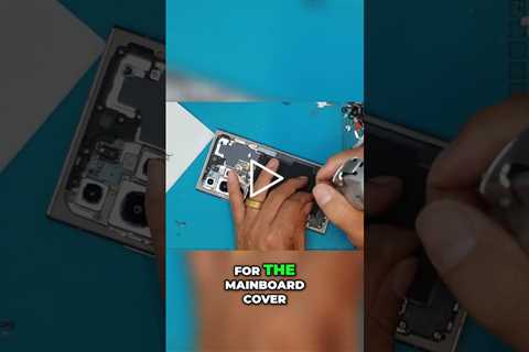 Disassembling a Phone: Removing Screws and Wireless Module [GALAXY S24 ULTRA] | Sydney CBD Repair