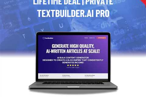 Textbuilder Ai Pro Deal