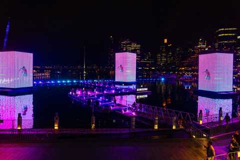 Samsung Gives Australians The Space To Dream at Vivid Sydney