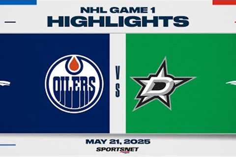 NHL Game 1 Highlights | Oilers vs. Stars - May 21, 2025