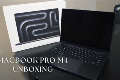 MacBook Pro M4 Unboxing | Setup and Comparison | Aesthetic Unboxing