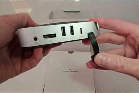 Opening up a UGREEN Mac Mini M4 Docking with Display Port.