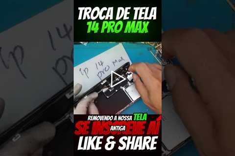 Foi Um Pesadelo! Tela do iPhone 14 Pro Max em Mil Pedaços 😫 Veja Como Salvei o Celular