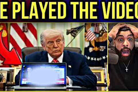 🔥Holy SH*T! Trump JUST played the VIDEO In front of all of them | Entire Room went SILENT