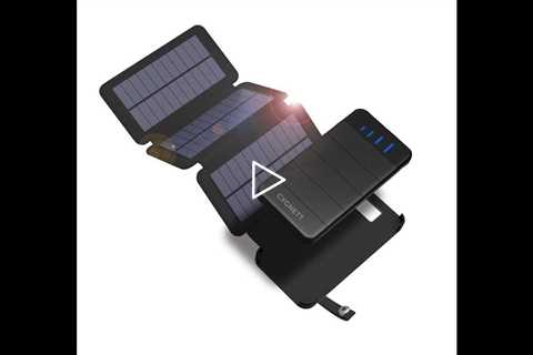 Cygnett ChargeUp Explorer Power Bank with Solar Panels