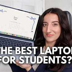 The BEST Laptop For Students? 👀 (MacBook Air UNBOXING & first impressions) ✨