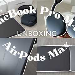  Unboxing MacBook Pro M4 & AirPods Max 💻🎧