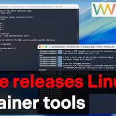 Apple releases new Linux container tools for Mac - Sub-second start times?