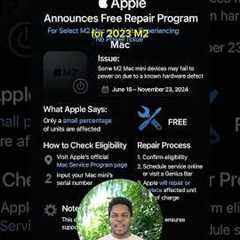 How to Get Free Repair for M2 Mac mini Not Powering On 💻🔧