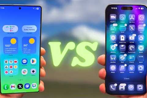 Samsung One UI 8 (S25 Ultra) vs Apple iOS 26 (iPhone 16 Pro Max) - Which Update is Better?