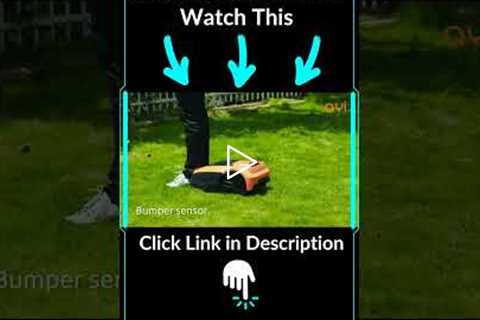 AYI Robot Lawn Mower - The Best Robotic Lawn Mower? 🤔 #shorts