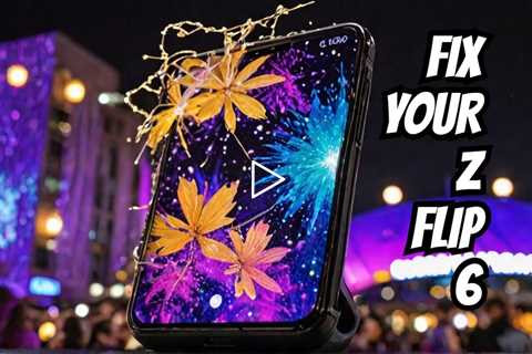 Best Place to Fix Your Unfolded Galaxy Z Flip 6 Screen During Vivid Sydney 2025 –
