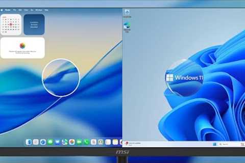 macOS Tahoe Vs Windows 11 Setup