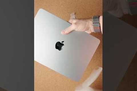 M4 MacBook Air 13 in Sky Blue! #macbook #apple #laptop