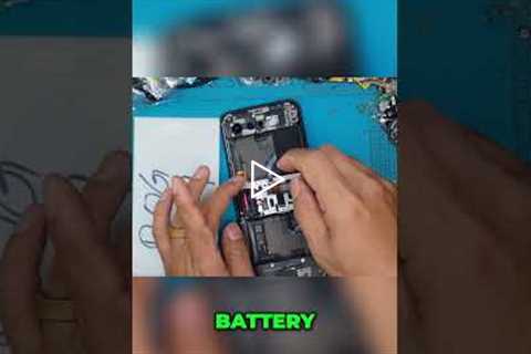 Phone Repair: Safely Removing Back Cover & Component Overview [ROG 7] | Sydney CBD Repair