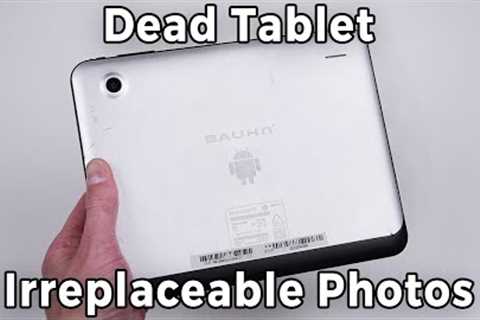 Repairing This Tablet To Recover Photos Of Their Deceased Son