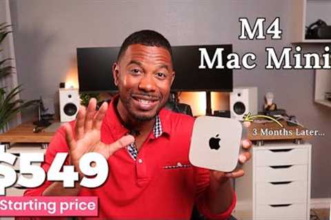 The M4 Mac Mini Review After 3 Months - This is An Absolute Steal