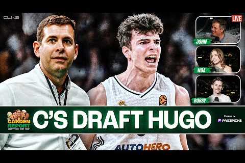 LIVE Garden Report: Celtics Select Hugo Gonzalez with 28th overall Pick