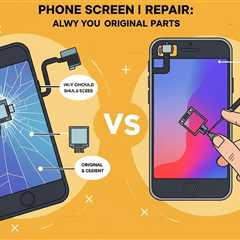 Phone Screen Repair: Why You Should Always Use Original Parts
