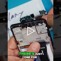 Device Disassembly: Removing Screws and Cables [GALAXY M54] | Sydney CBD Repair