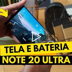Samsung Note 20 Ultra Quebrou! Veja o Resultado Incrível Após o Conserto da Tela