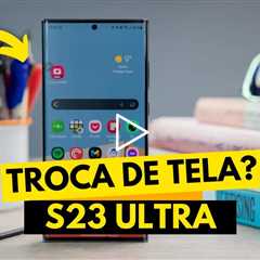 Samsung S23 Ultra com a Tela Destruída! Veja Como Salvei Esse Celular Caríssimo!