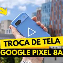 PIXEL 8A COM TELA QUEBRADA! Vale a pena consertar? Veja o que descobri!