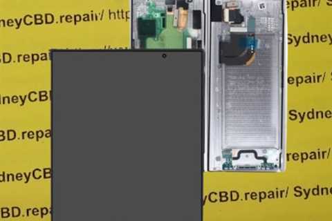 Repairing a damaged hinge on a Samsung Galaxy Z Fold 5