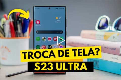 Samsung S23 Ultra com a Tela Destruída! Veja Como Salvei Esse Celular Caríssimo!
