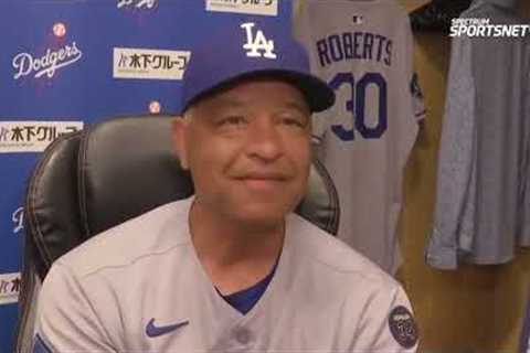 Dave Roberts Reacts to Shohei Ohtani’s Dominant Start in Dodgers Win vs Giants | Postgame Interview