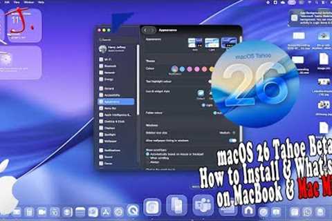 macOS 26 Tahoe Beta 3 💻🧭 – How to Install & Complete Guide on MacBook & Mac Mini!