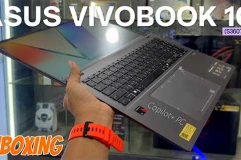 UNBOXING 4K | ASUS VivoBook S16 #S3607QA Copilot+PC