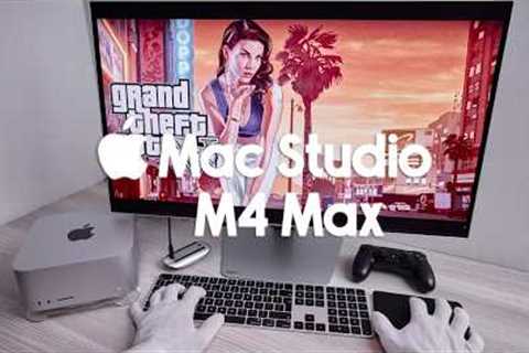 Apple Mac Studio M4 Max - €5000 Beast? Unboxing & Gaming Test!
