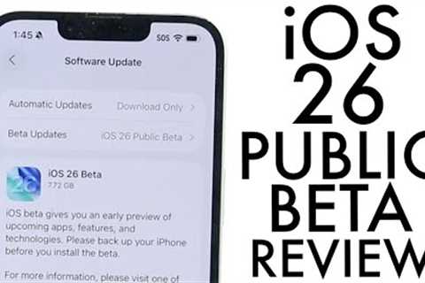 iOS 26 Public Beta Review! (Features, Changes, Etc.)