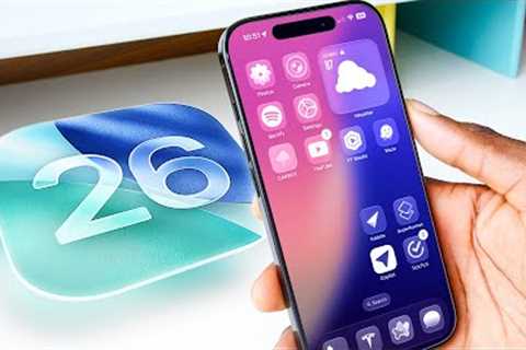 iOS 26 Hands-On: Liquid Glass!