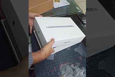 Unboxing MacBook Air M1 8/256GB 13-inch Space Gray #macbookair #unboxing #apple