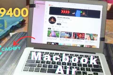 Macbook Air For Just ₹9400/- From Cashify 😱 Honest Subscriber Unboxing & Review