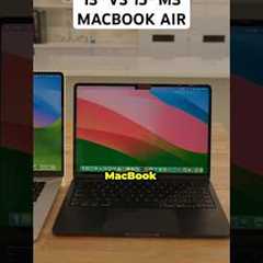 13” VS 15” M3 MacBook Air! #macbookair #apple