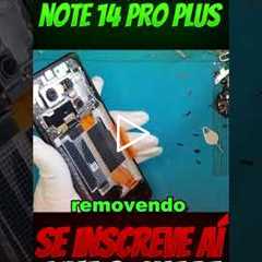 😱 Note 14 Pro Plus com a TELA DESTRUÍDA! O Conserto Ficou PERFEITO!