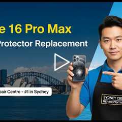 Cracked iPhone 16 Pro Max Screen Protector? Who Can Replace It in Sydney?