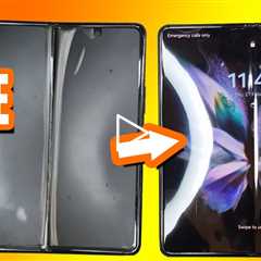 A FIRST IN THE SHOP! Samsung Galaxy Z Fold 3 Screen Replacement | Sydney CBD Repair Centre