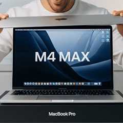 16-inch M4 Max MacBook Pro UNBOXING! The Creator''s Dream Machine?