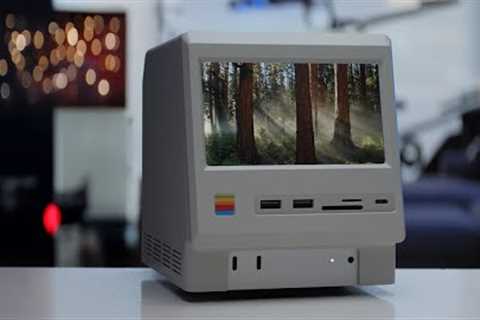 This ‘80s-Style Mac is Actually a USB-C Hub for Your M4 Mac Mini