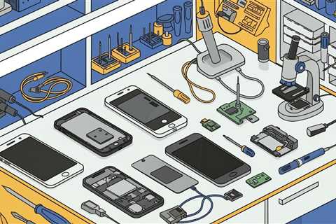 Inside a Phone Repair Shop: A Day in