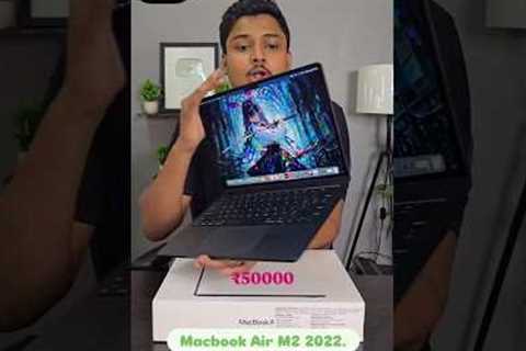 Macbook Air M2 13 inch 8gb / 256gb | Second hand macbook navi mumbai | Best Laptop seller mumbai.